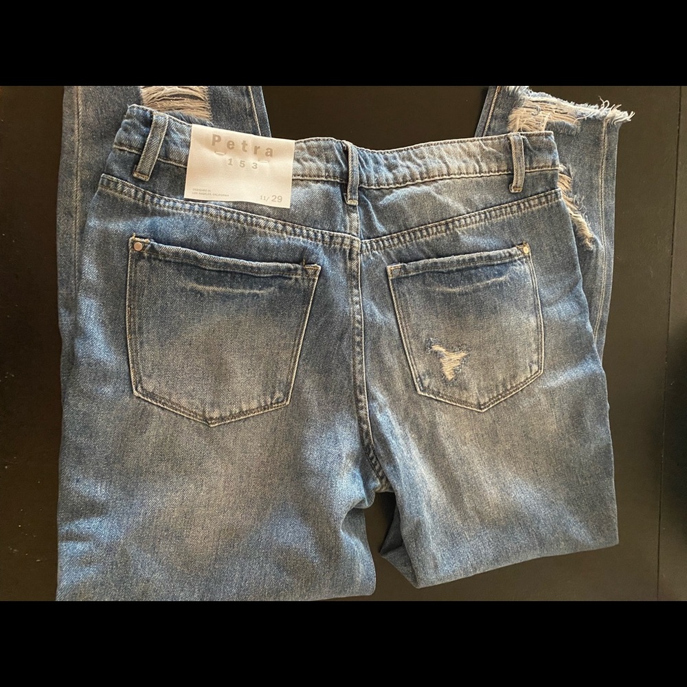 Distressed jeans, size 11/29